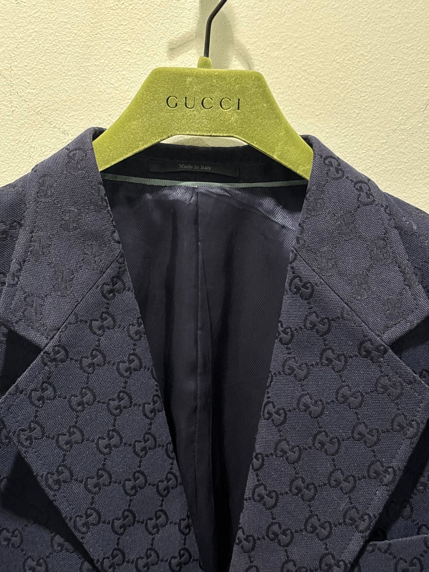 Gucci Blazer - Navy Monogram 2025 - Size 56 (L/XL)