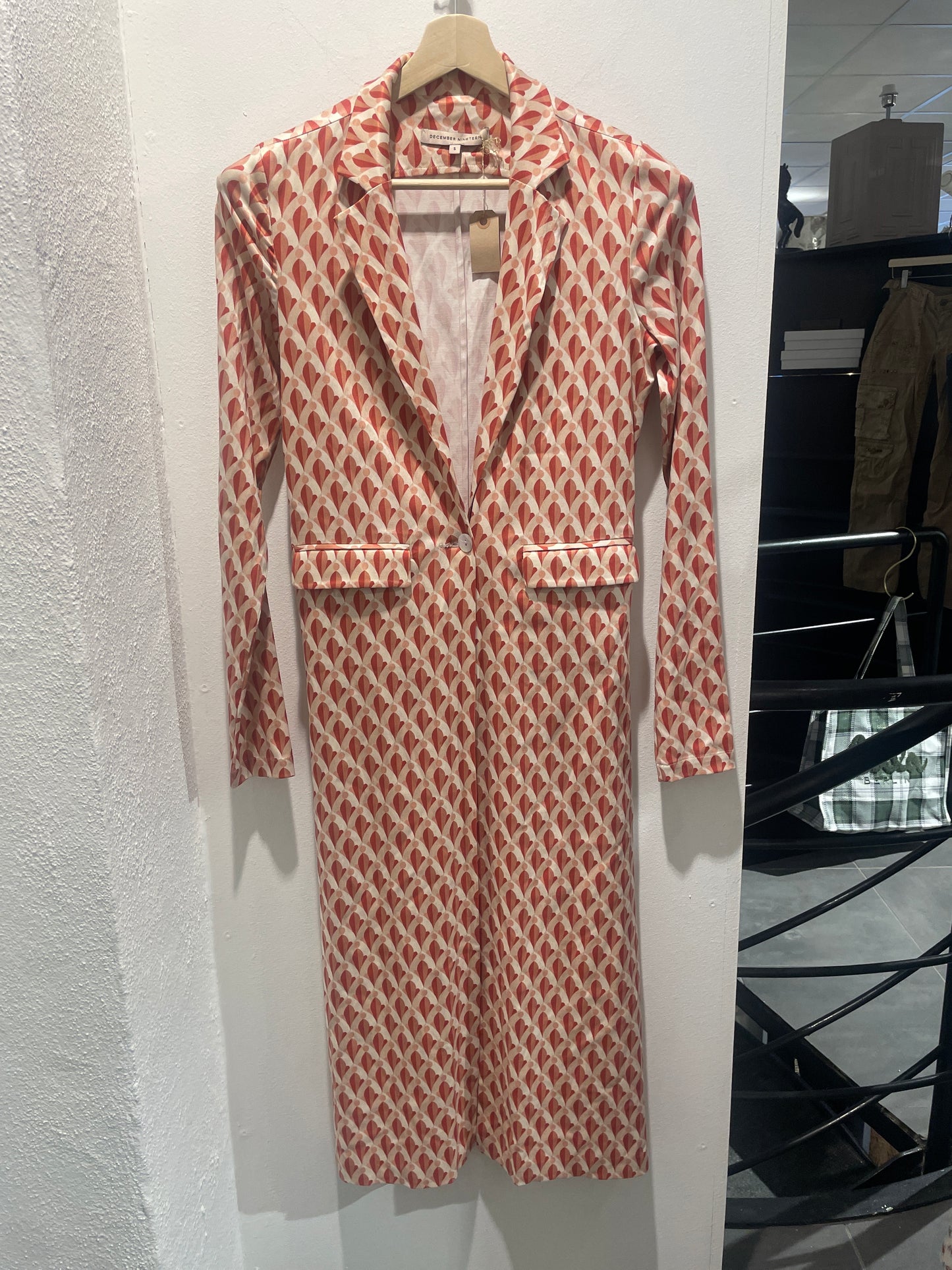 December Nineteen long blazer / cape - S