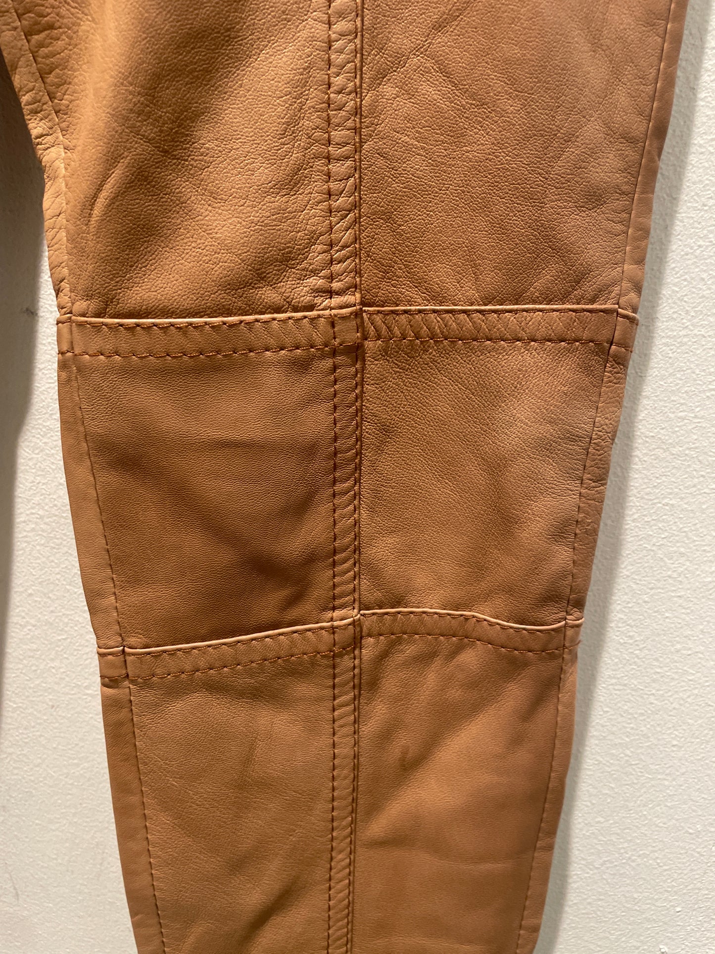 Baum und Pferdgarten - Soft Leather Trousers – Camel - EU40