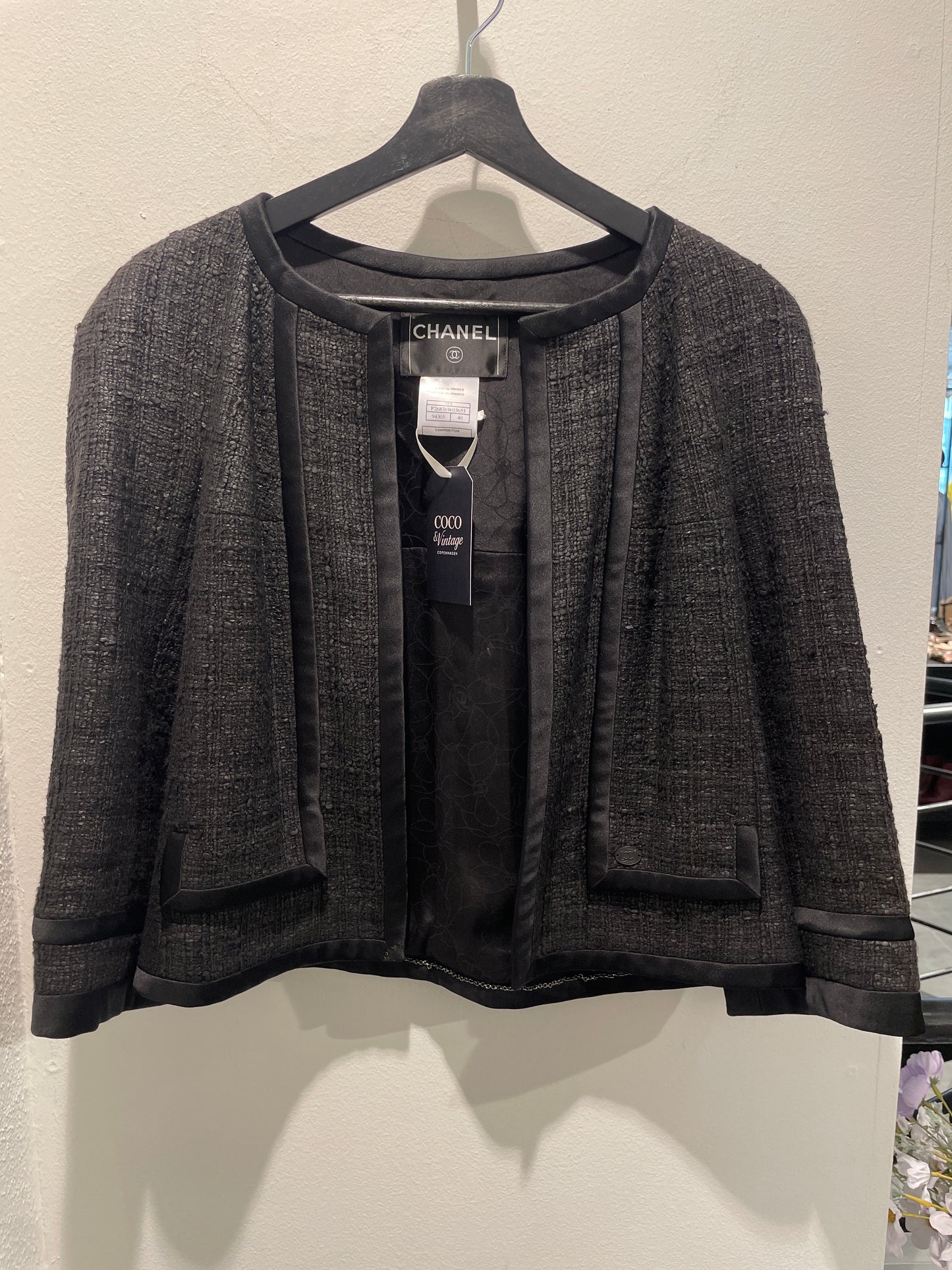 Chanel Jacket – Black - EU38
