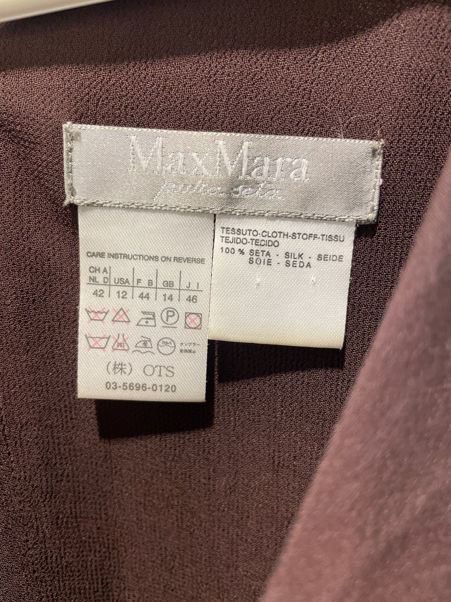 Max Mara silk dress - EU42