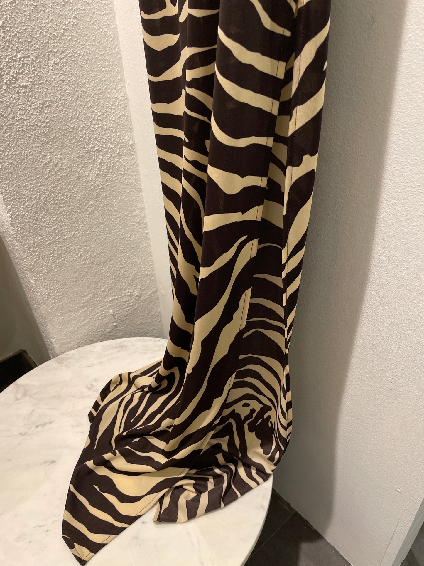 Dolce & Gabbana Zebra Print Maxi Dress – IT 46 - XL