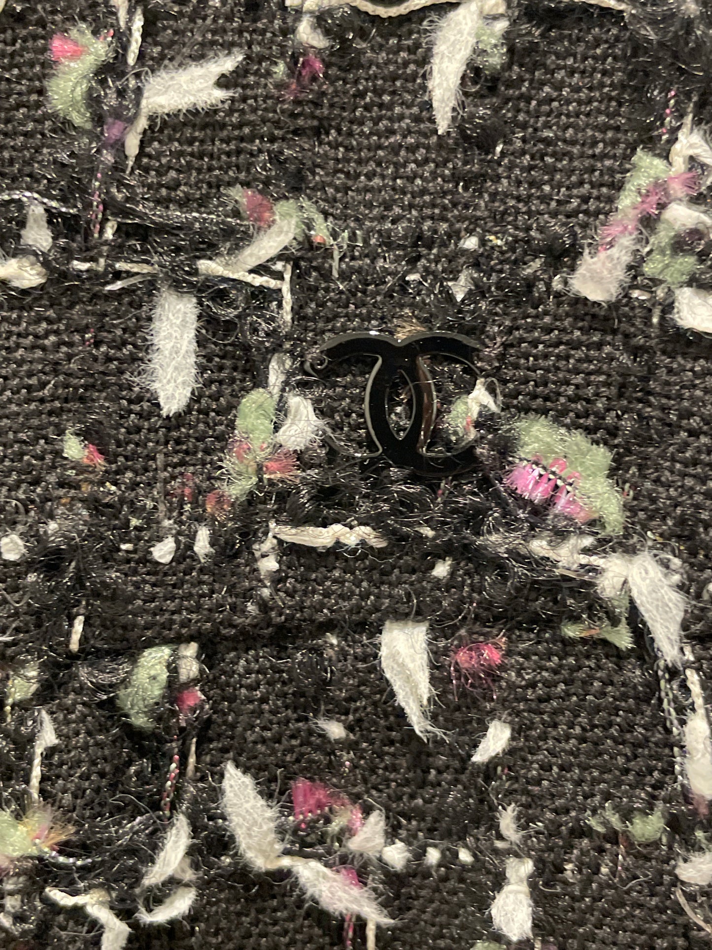 Chanel Skirt – Black with wool, mohair & silk - EU38