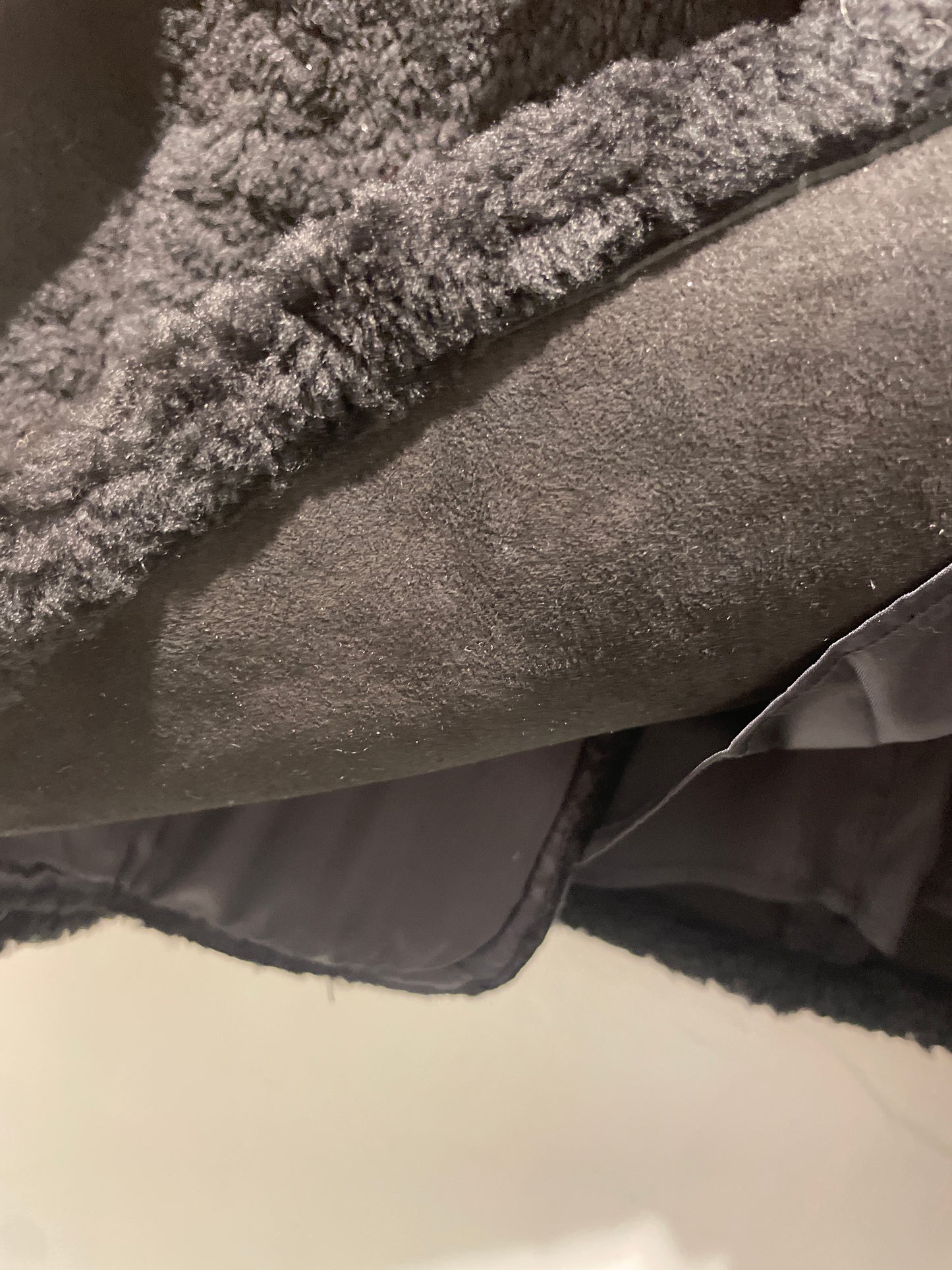 3.1 Phillip Lim Shearling Jacket – Black & Sand - S