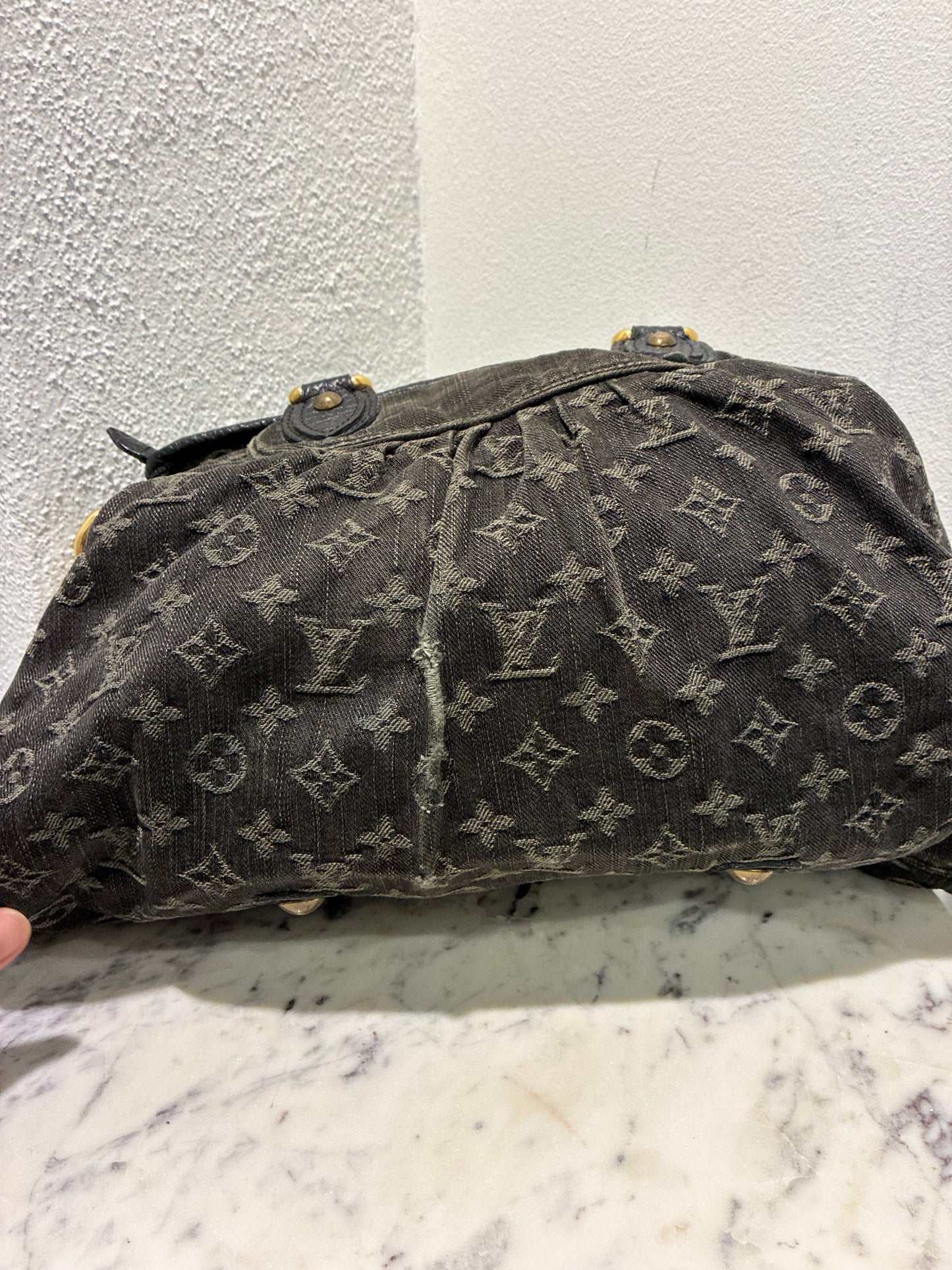 Louis Vuitton - Vintage Denim Neo Cabby Bag