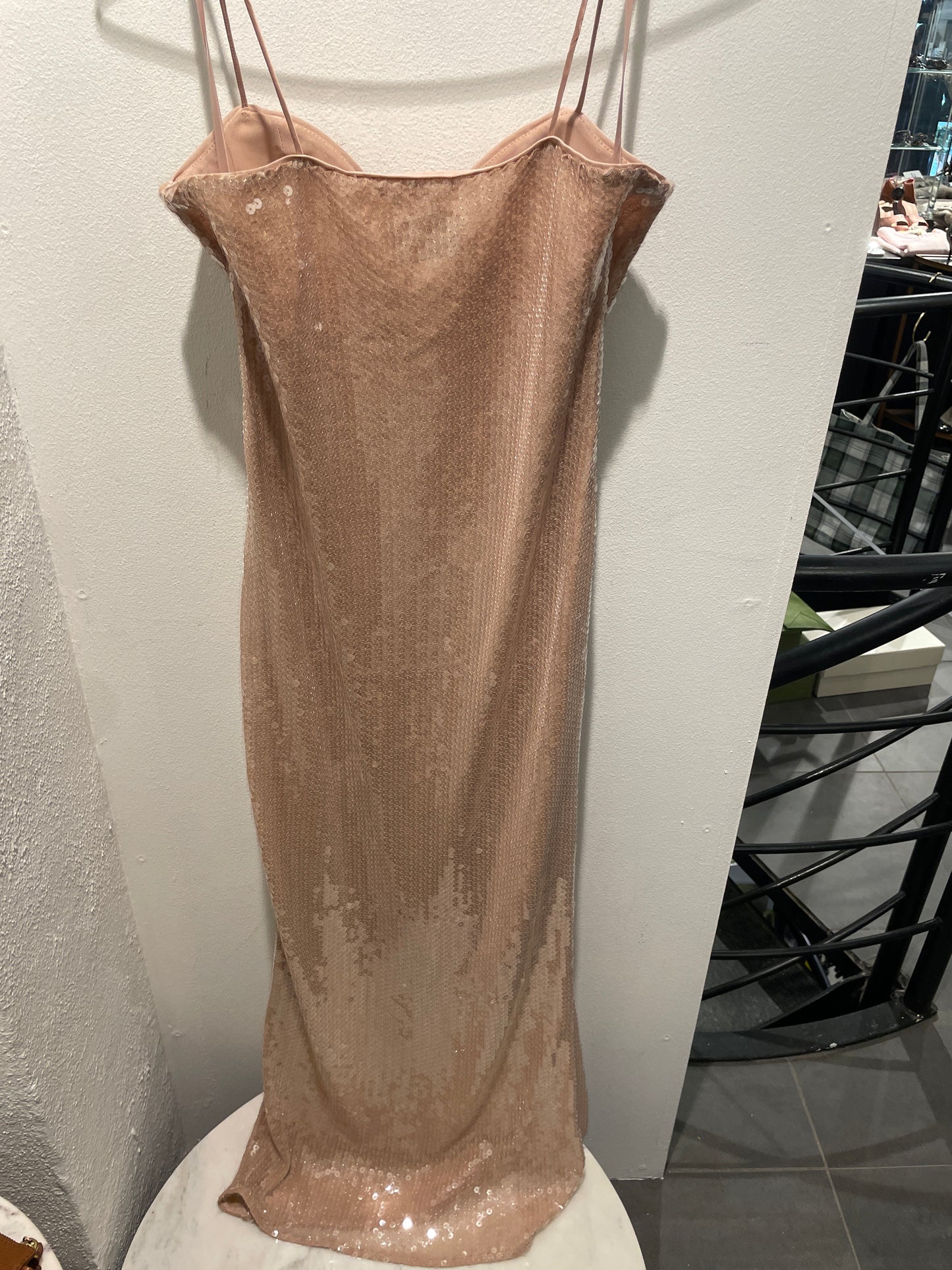 ASOS Long Sequin Dress - EU36. -Medinas Wardrobe