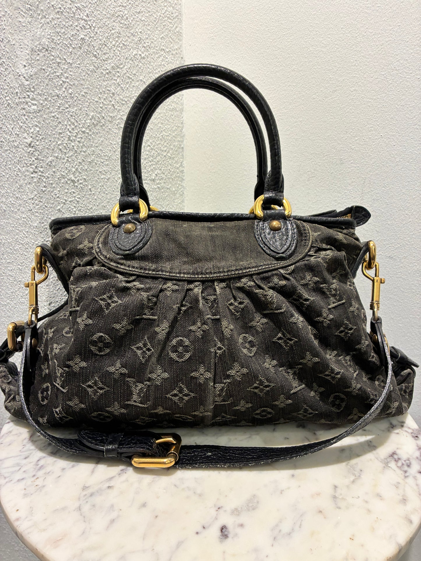 Louis Vuitton - Vintage Denim Neo Cabby Bag