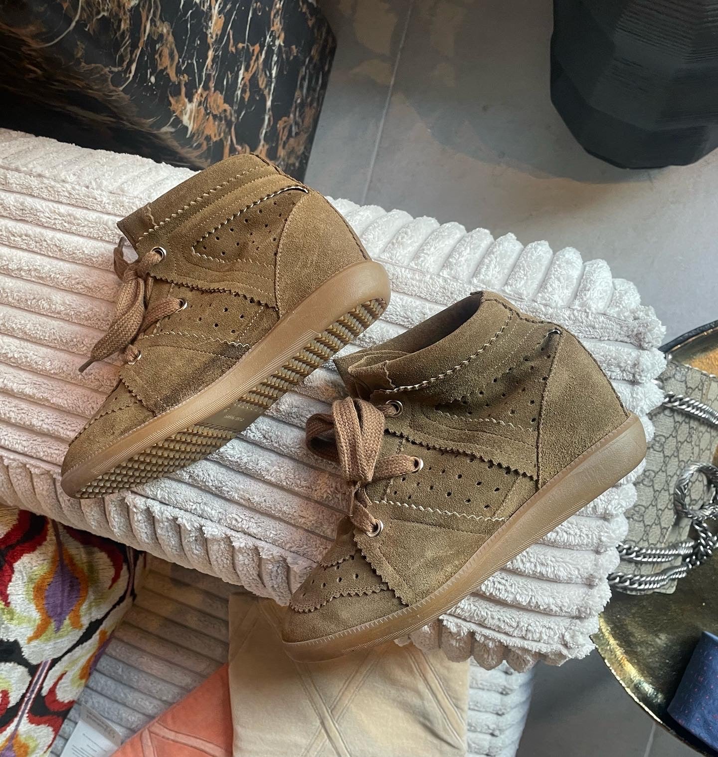 Bobby Sneakers - med indvendig hæl - Isabel Marant - Str. 39 - som nye