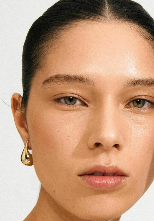 Pilgrim - Earrings - Gold Drops - Medinas Wardrobe