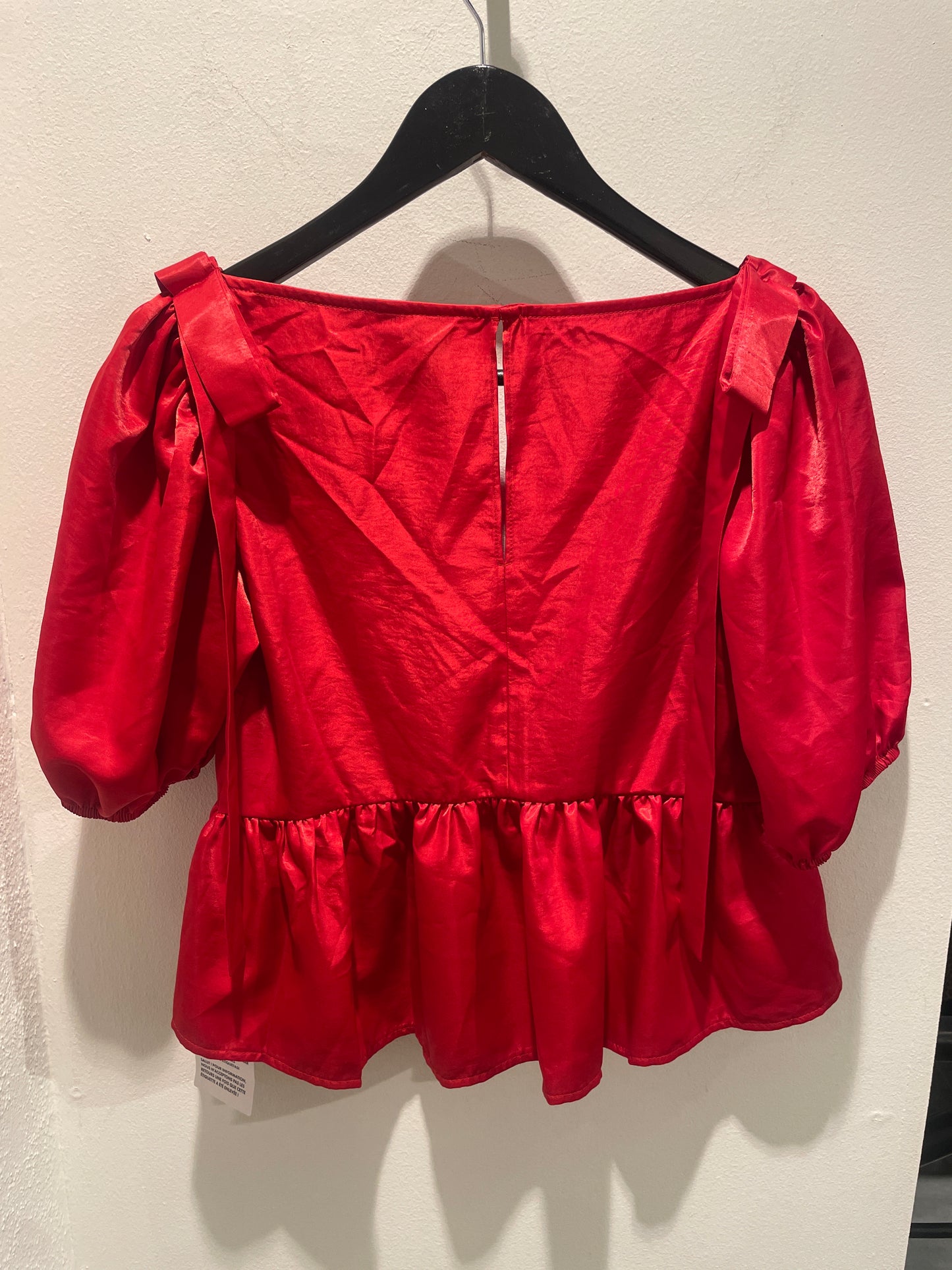 Collusion - Red blouse - Medinas Wardrobe EU36
