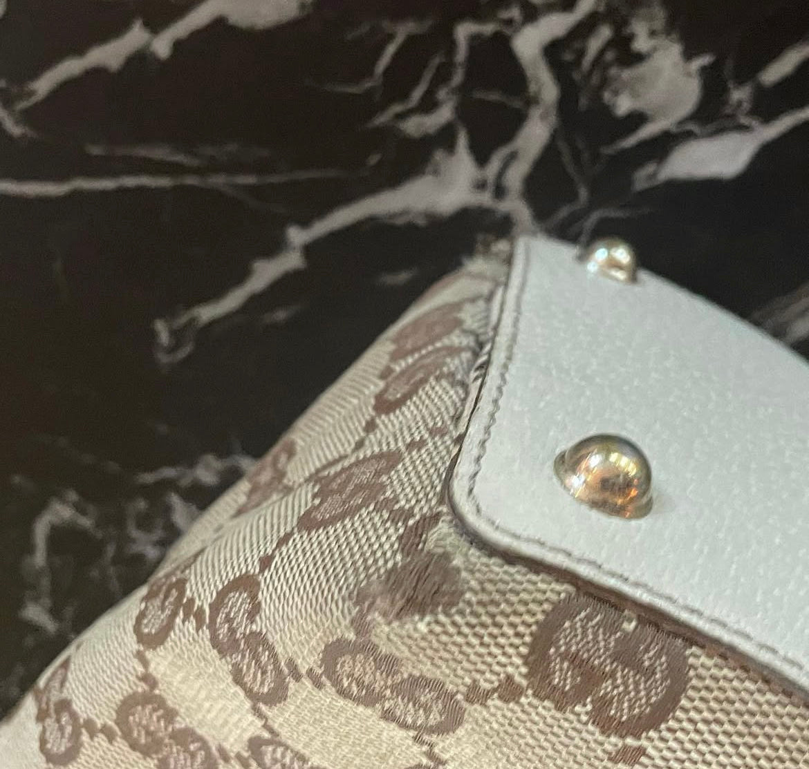 Gucci tote - Sølv hardware - Monogram cavas