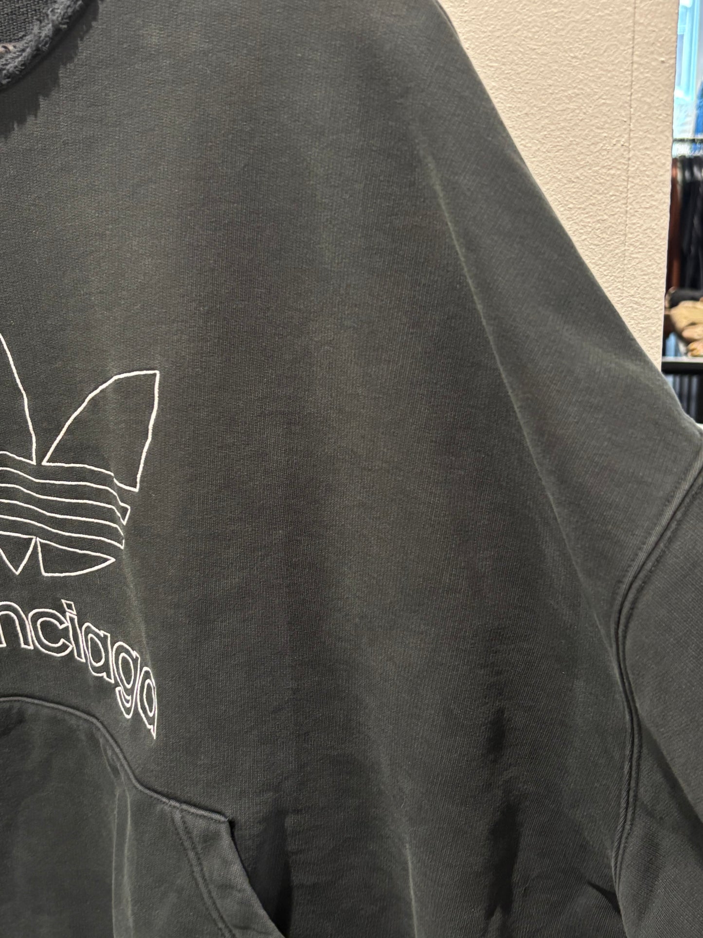 Balenciaga - Logo Sweatshirt - Balenciaga x Adidas - Medinas Wardrobe - Size S-L