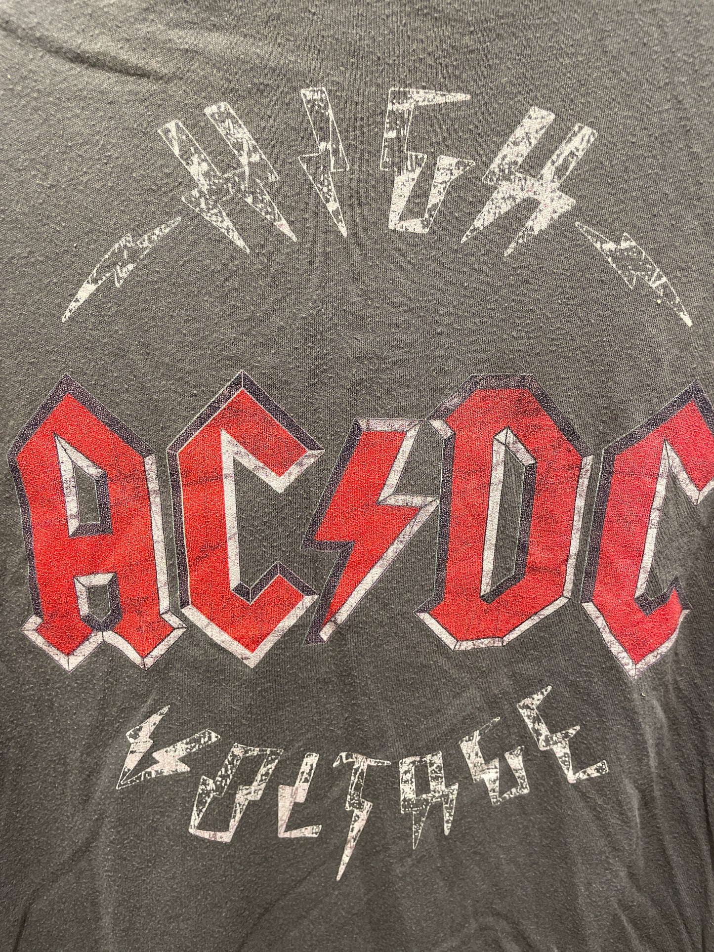 360 Icon - AC/DC T-shirt - Grey Melange - Medinas Wardrobe - S
