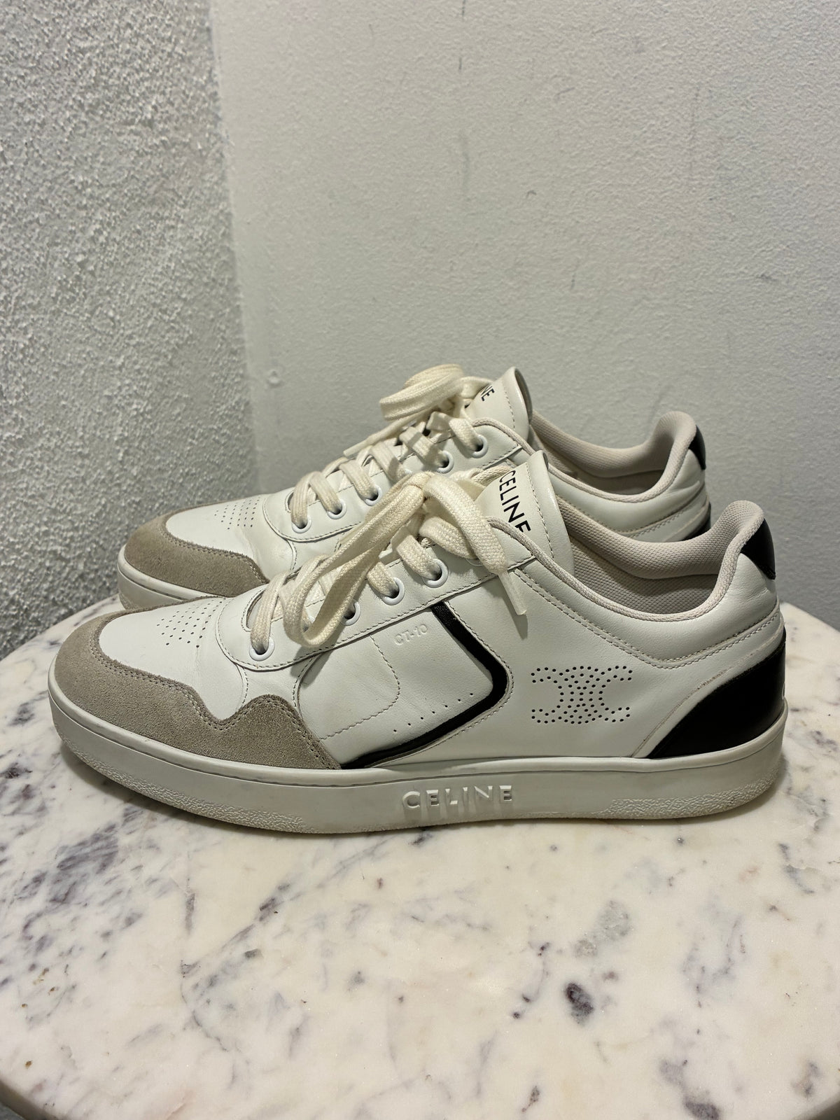 Celine Sneakers  – Classic with Logo - Size 39