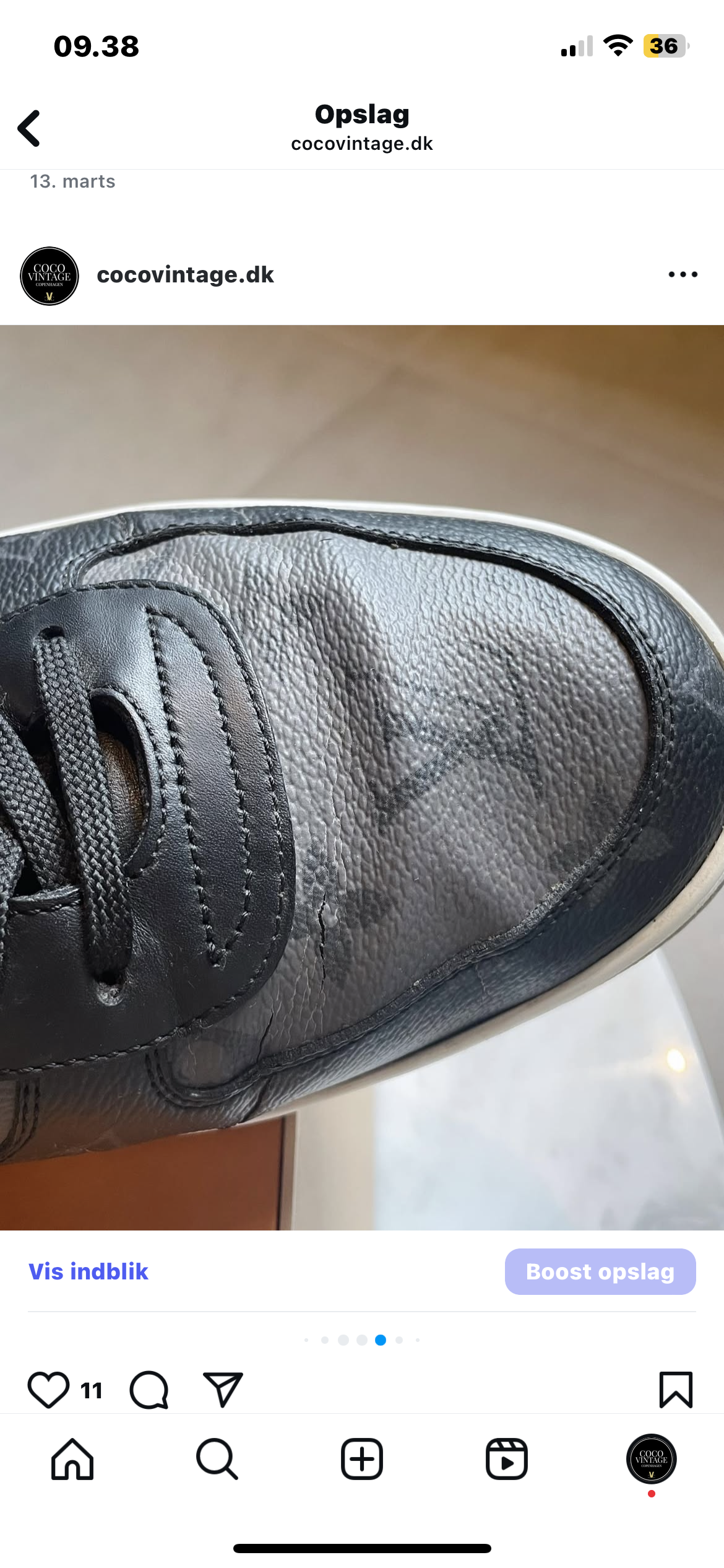 Louis Vuitton monogram sneaks - Herre - 43