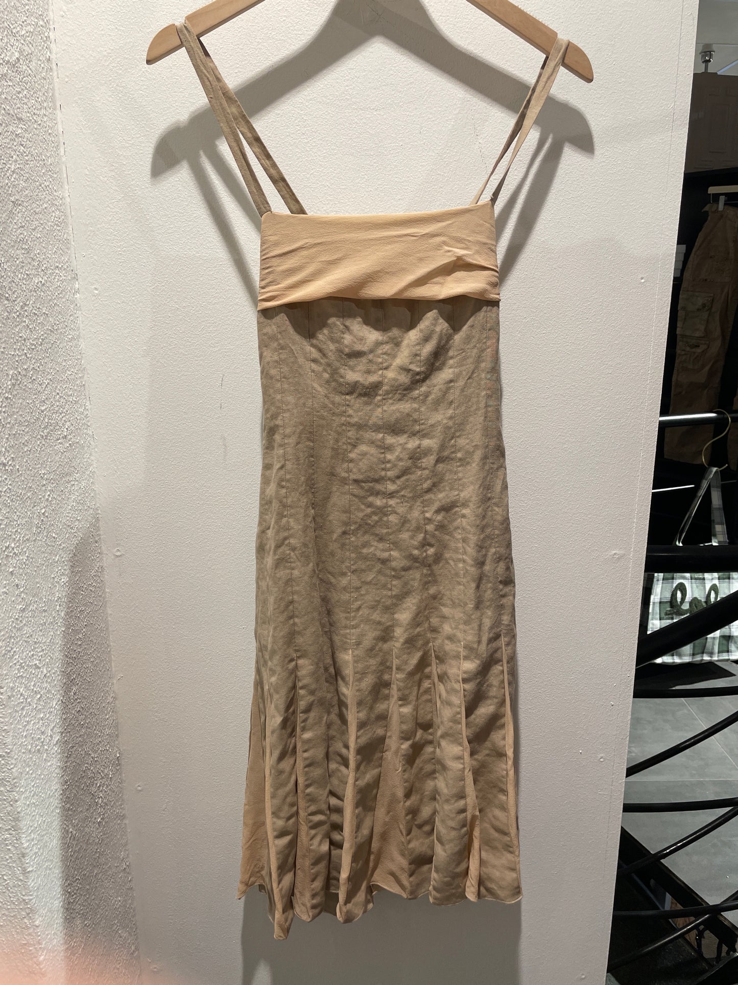 Moschino dress - soft linen - EU38