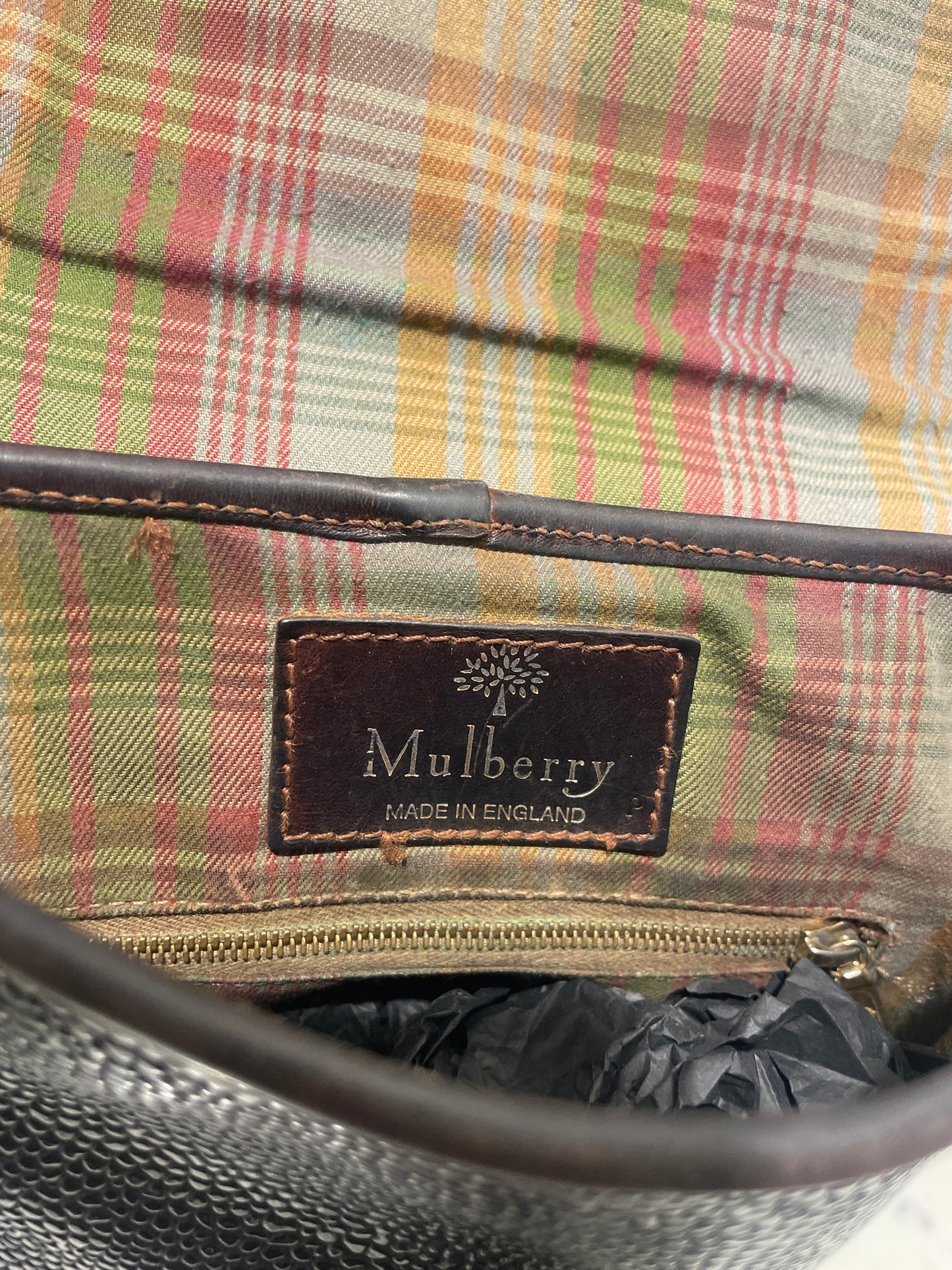 Mulberry - Heritage Black/brown Binocular Bag