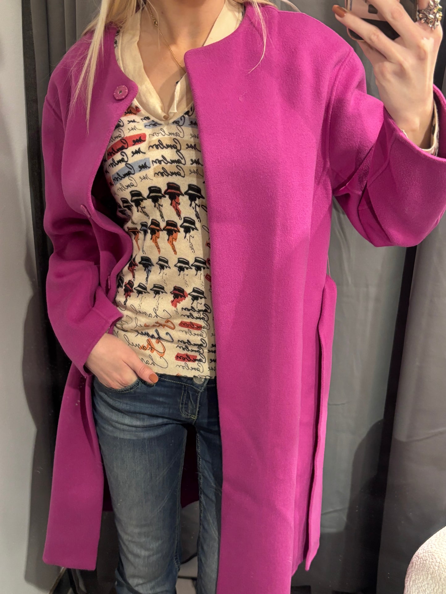 Max Mara Coat - Pink Cashmere - EU 38