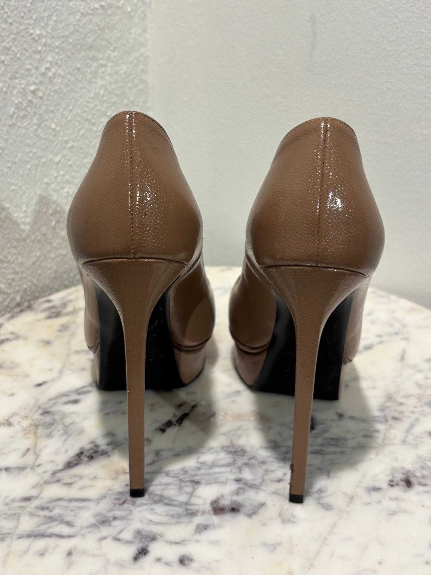 Saint Laurent Heels, platform, 38.5 - Medinas Wardrobe