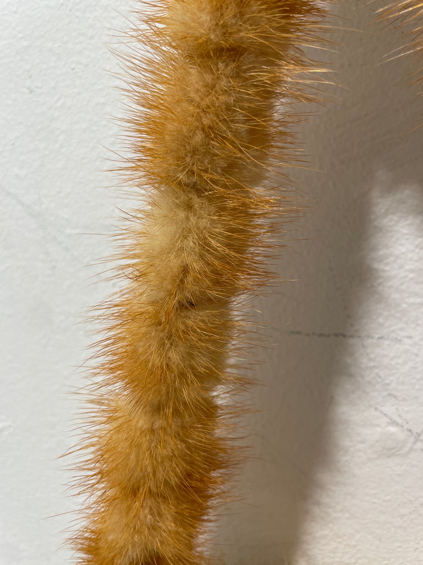 Bag of genuine mink