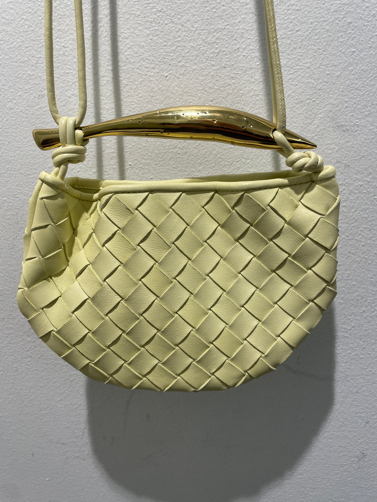 Bottega Veneta - Mini Sardine - Ice Cream Yellow - Medinas Wardrobe