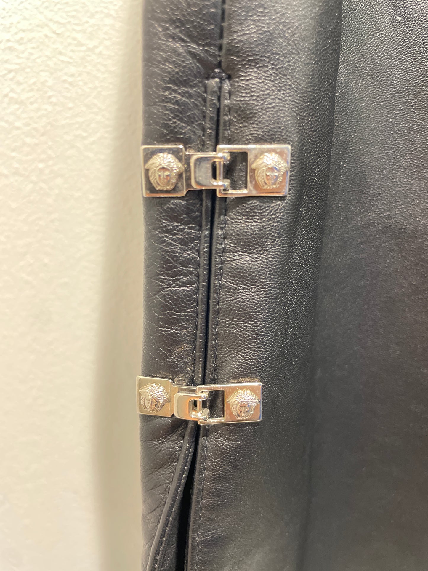 Versace Jeans Couture Leather Skirt - IT48 / EU44