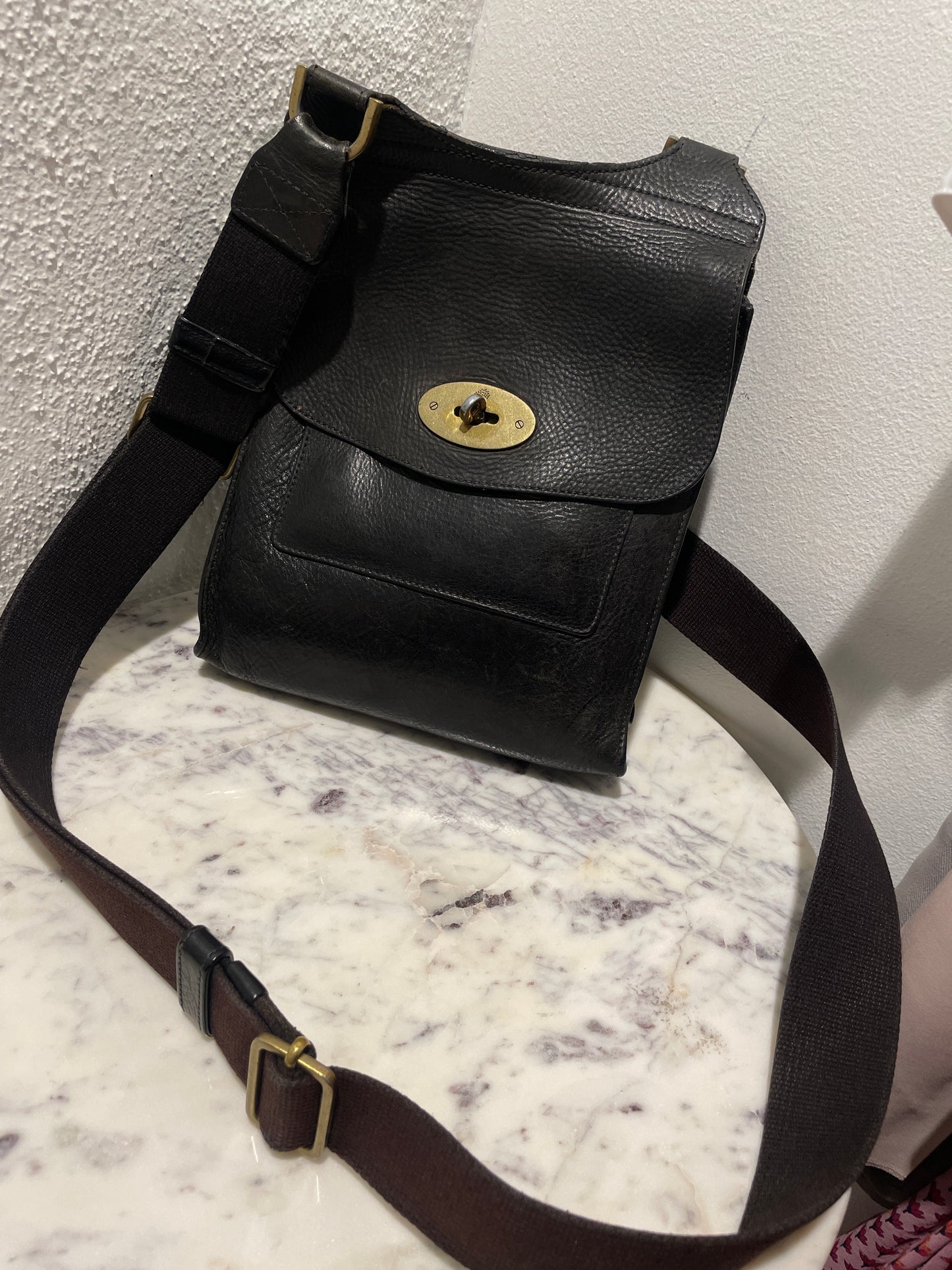 Mulberry - Vintage Antony leather crossbody bag