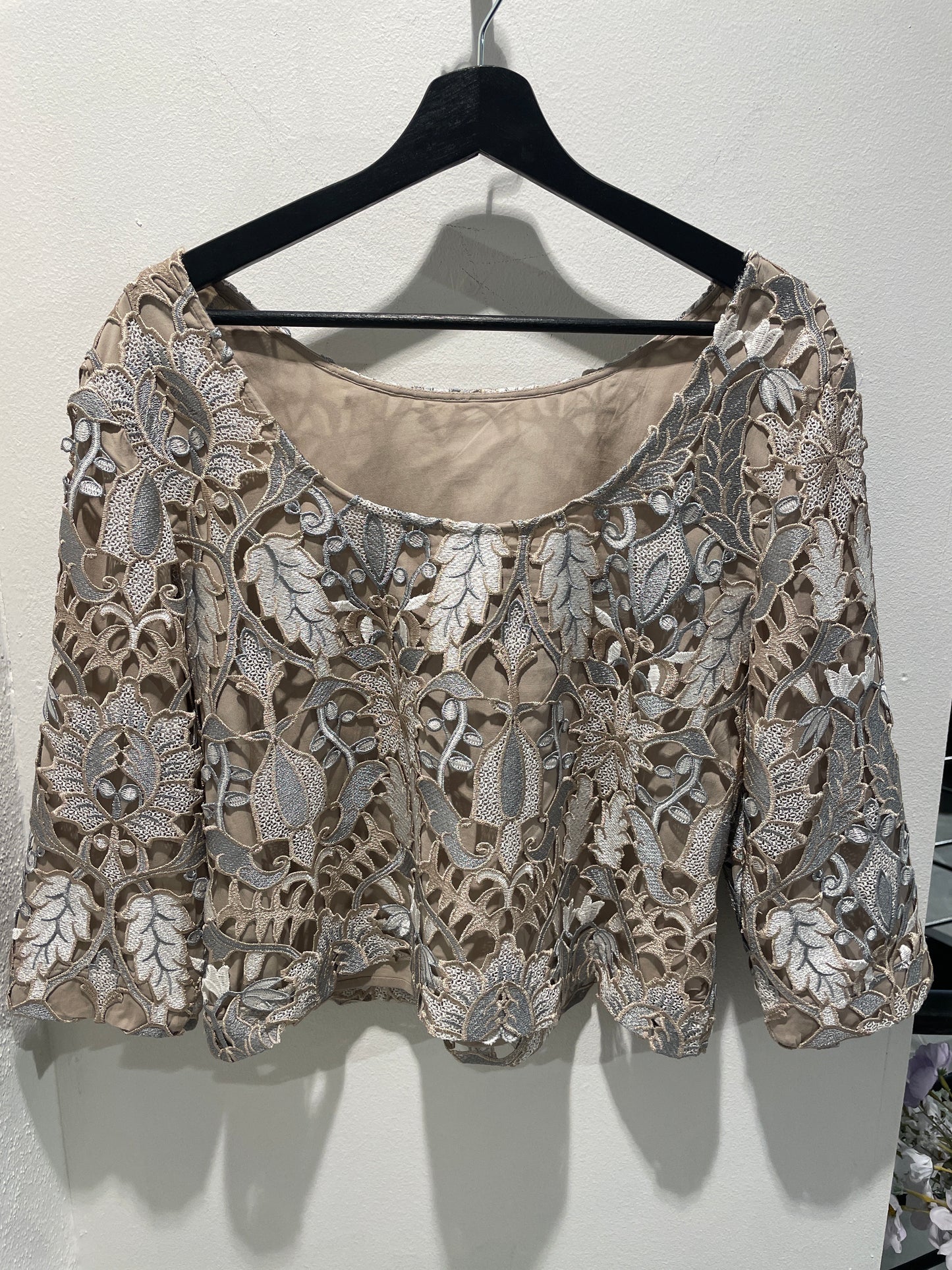 Bruuns Bazaar top - Beige/sand/rosegold - EU36
