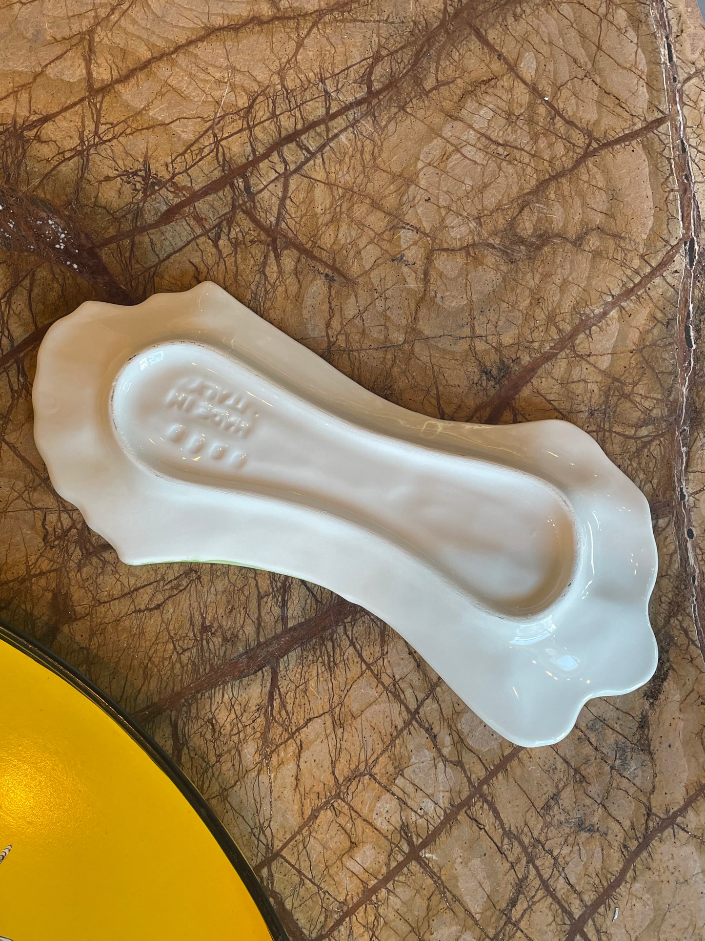 Lille Porre fad - Italiensk porcelæn