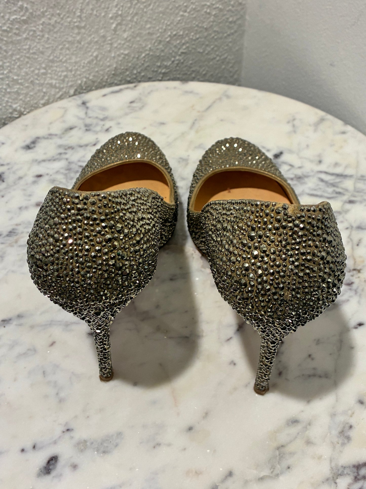 Christian Louboutin Heels - Fifi Strass 100 - Size 38,5