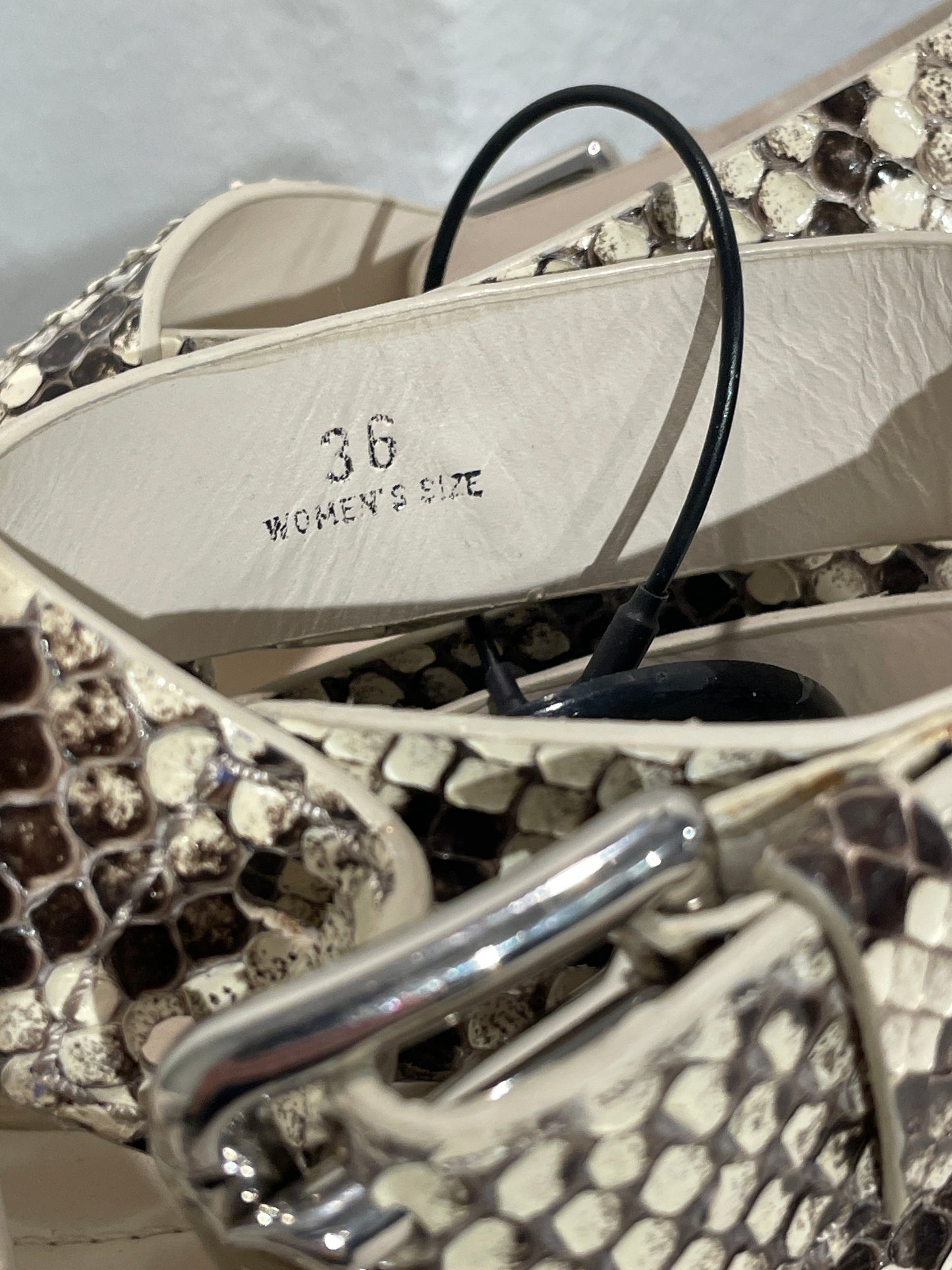 Tod's sandals – Python look -new - EU36/37