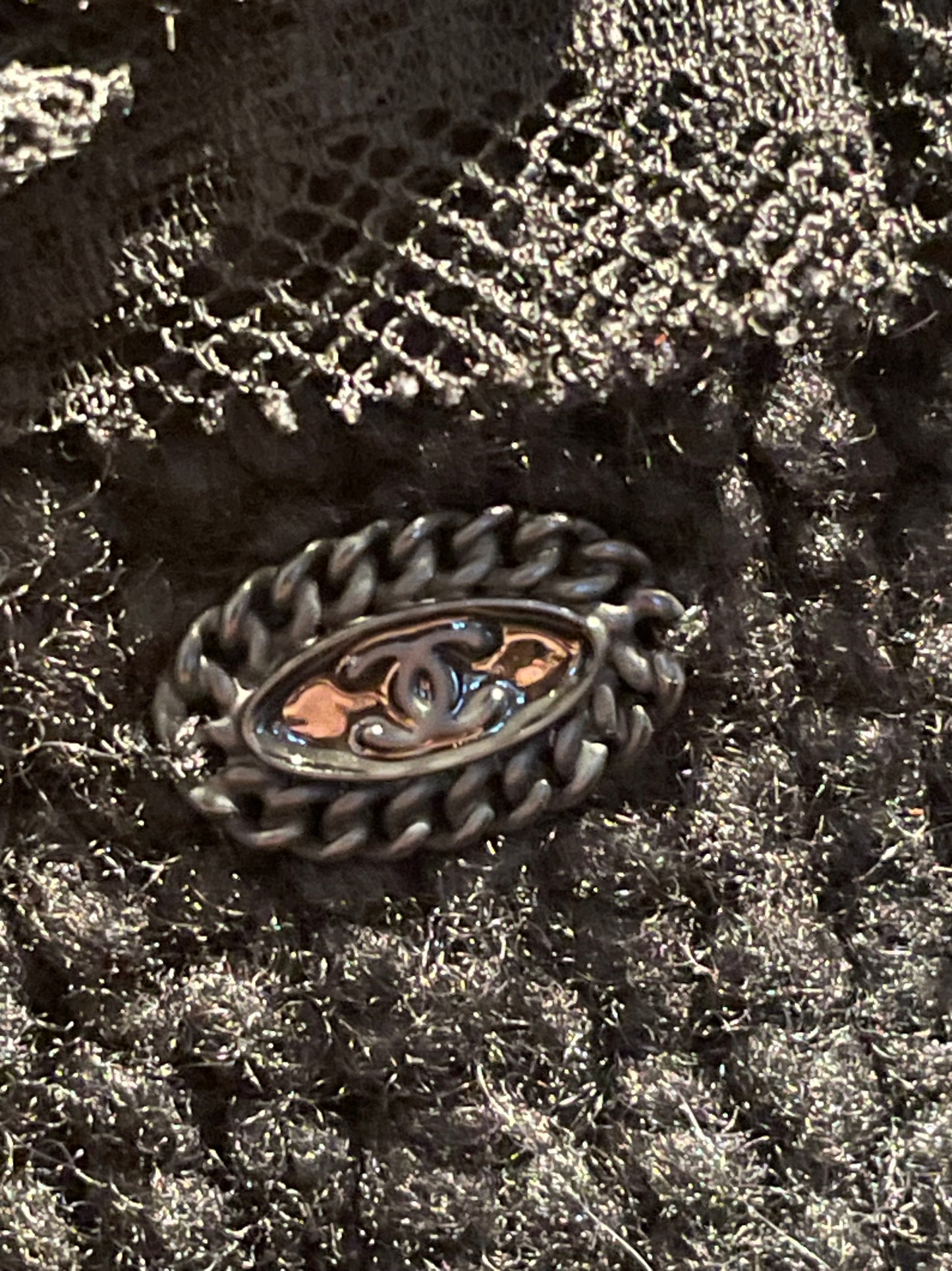 Chanel Cashmere Jakke - sort