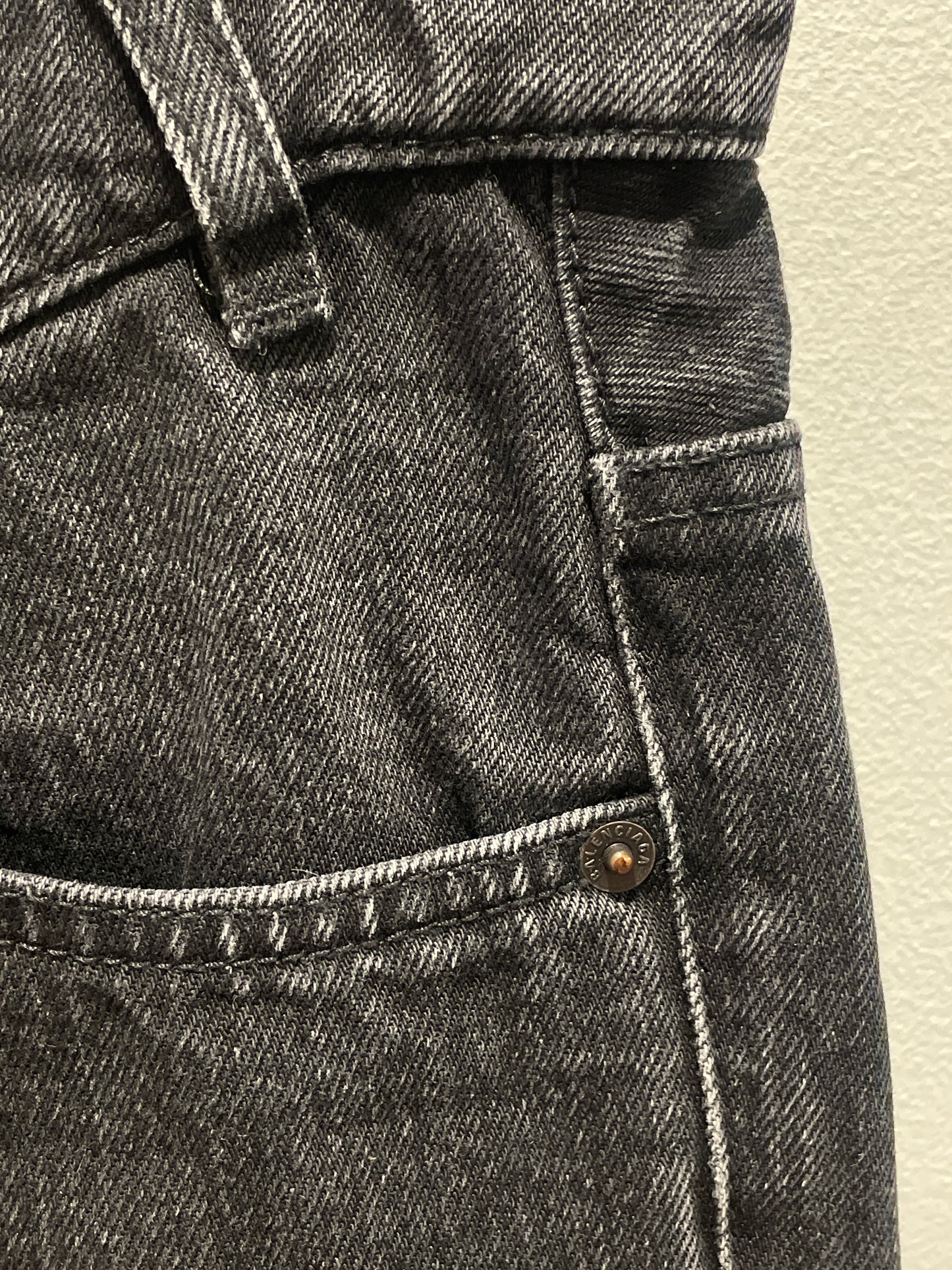 Balenciaga - Jeans - Black Denim - Medinas Wardrobe - 27"
