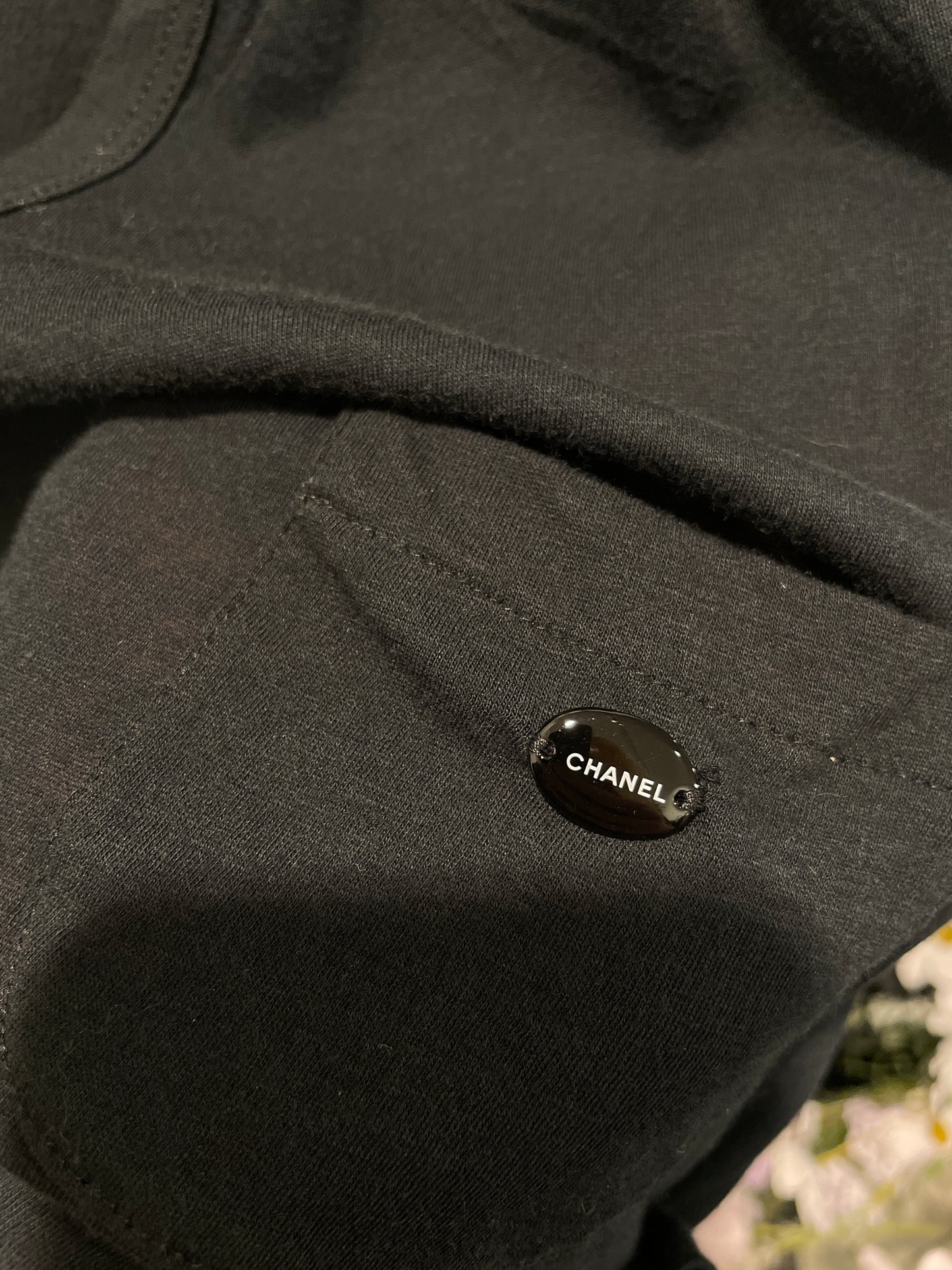 Chanel Tee – Soft Cotton in Black – EU 36