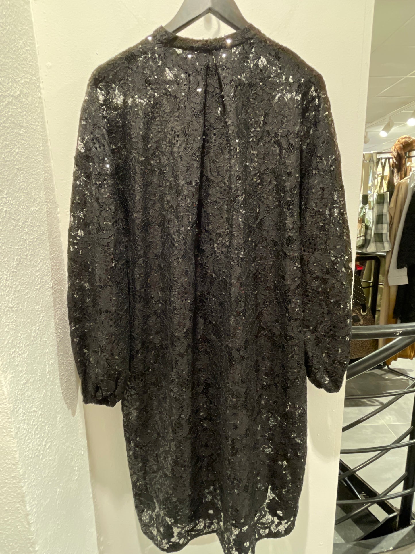 Stella Nova - Lace dress / rope w. sequins - Black - Medinas Wardrobe
