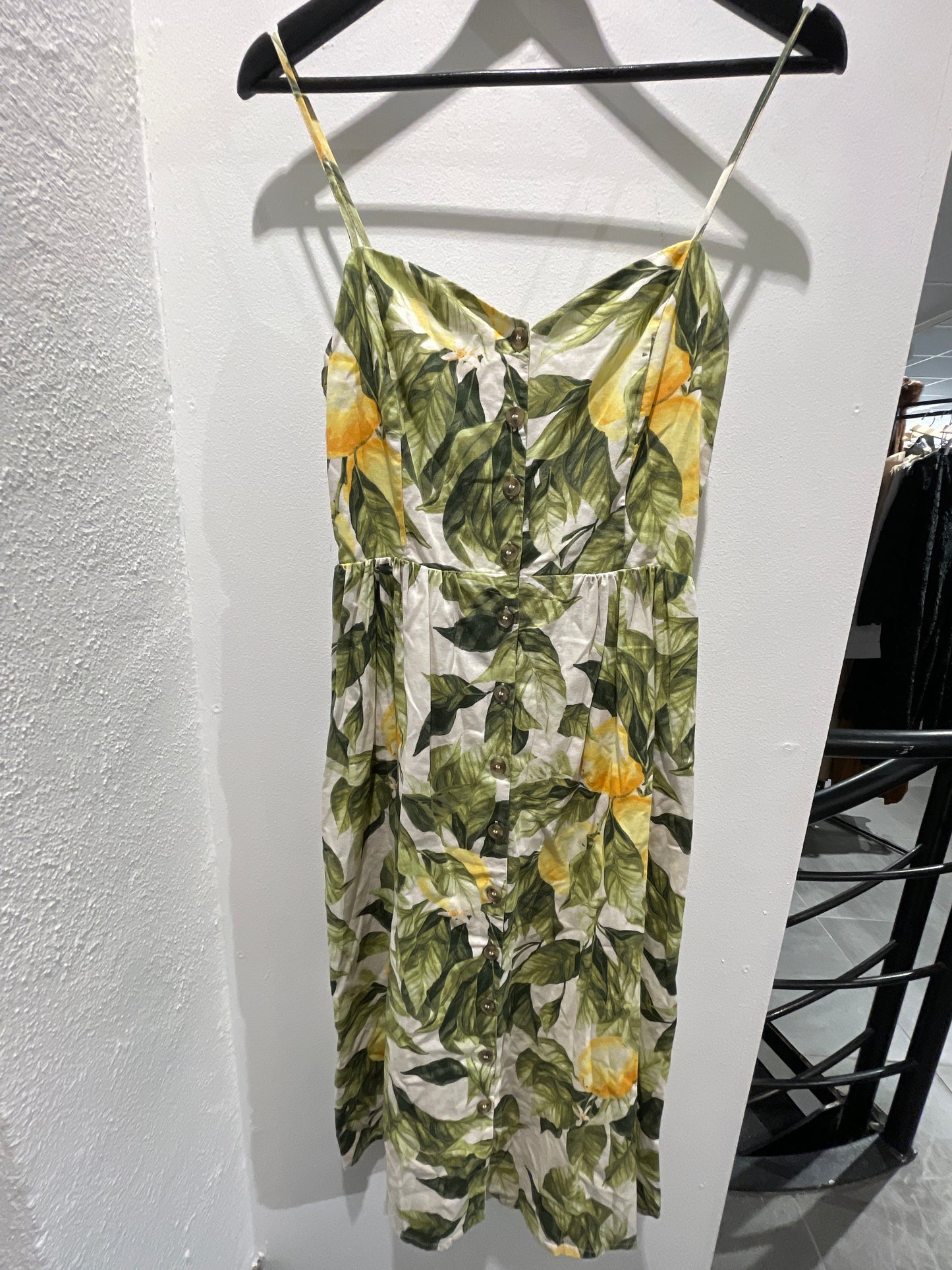 H&M - Lemon Dress - Medinas Wardrobe - EU36