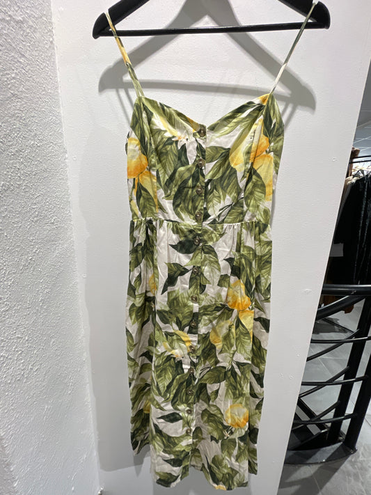 H&M - Lemon Dress - Medinas Wardrobe - EU36