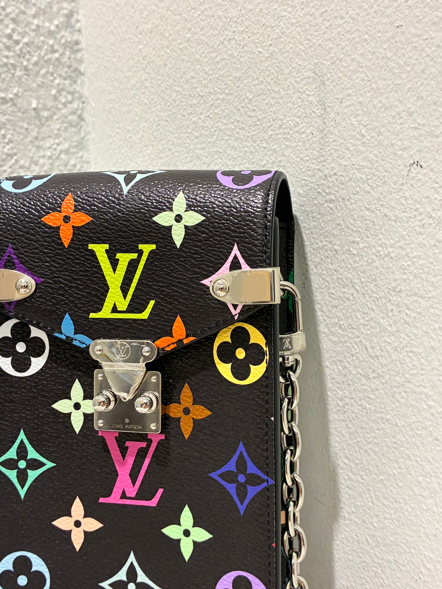 Louis Vuitton x Takashi Murakami Phone Pouch Métis - Full Set