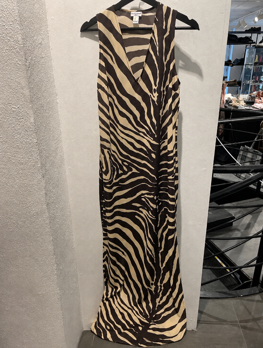 Dolce & Gabbana Zebra Print Maxi Dress – IT 46 - XL