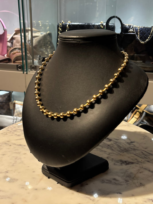 Pilgrim - Necklace - Large gold beads - Medinas Wardrobe