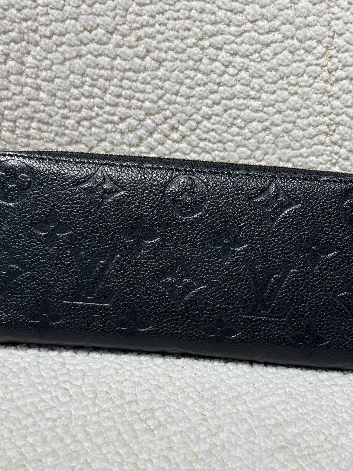 Louis Vuitton Wallet – Monogram Empreinte Leather in Black