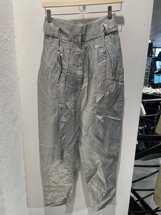 IRO - Baggy pants - silver - 36 - Medinas Wardrobe