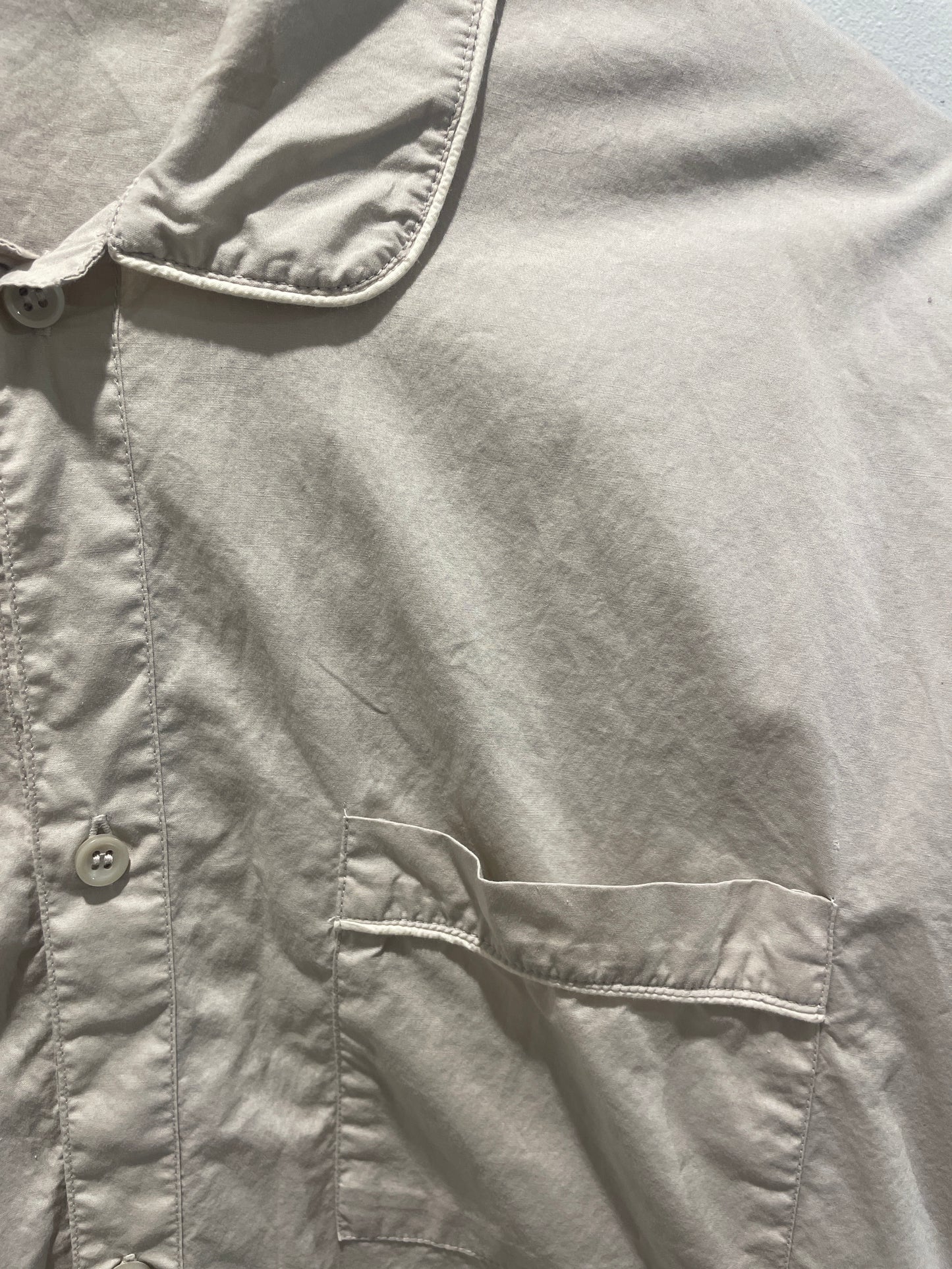 Georg Jensen Damask – Luxury Cotton Lounge & Pajama Set (Sand/Beige) - S
