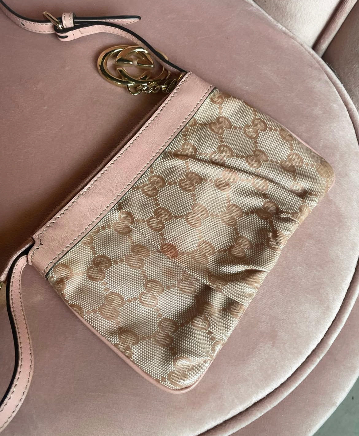 Gucci - Rosa monogram taske