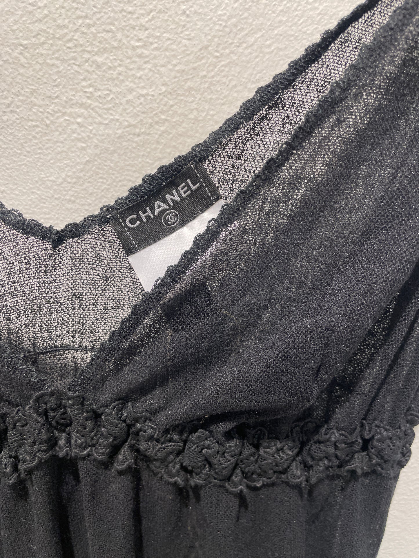 Chanel Top – Beautiful Camelias & CC's – EU38