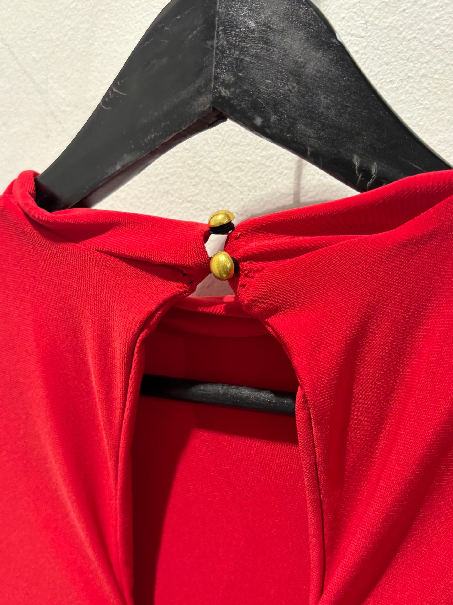 Club L London - Dress - Red -Medinas Wardrobe - S