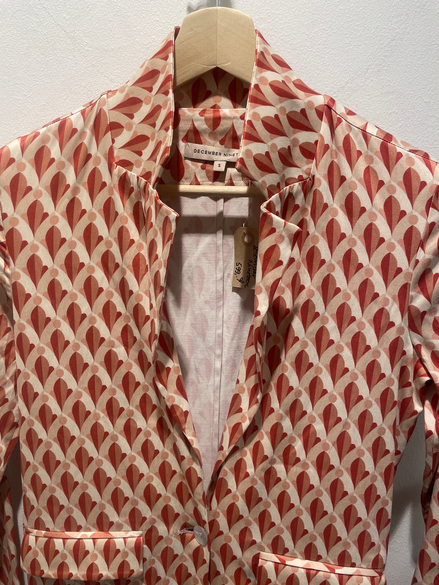 December Nineteen long blazer / cape - S