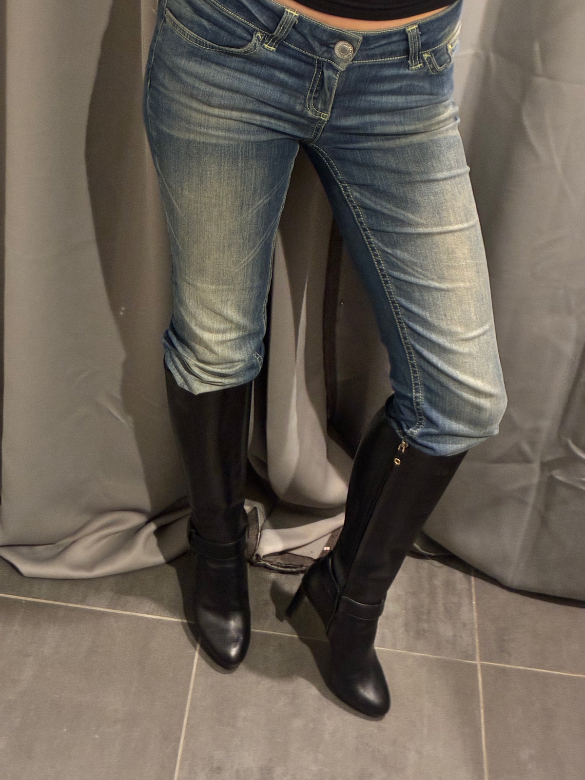 Louis Vuitton Knee-High Boots – Black Smooth Leather - EU 39