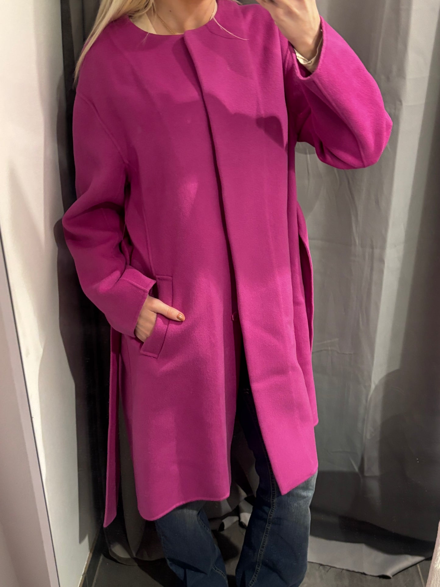 Max Mara Coat - Pink Cashmere - EU 38