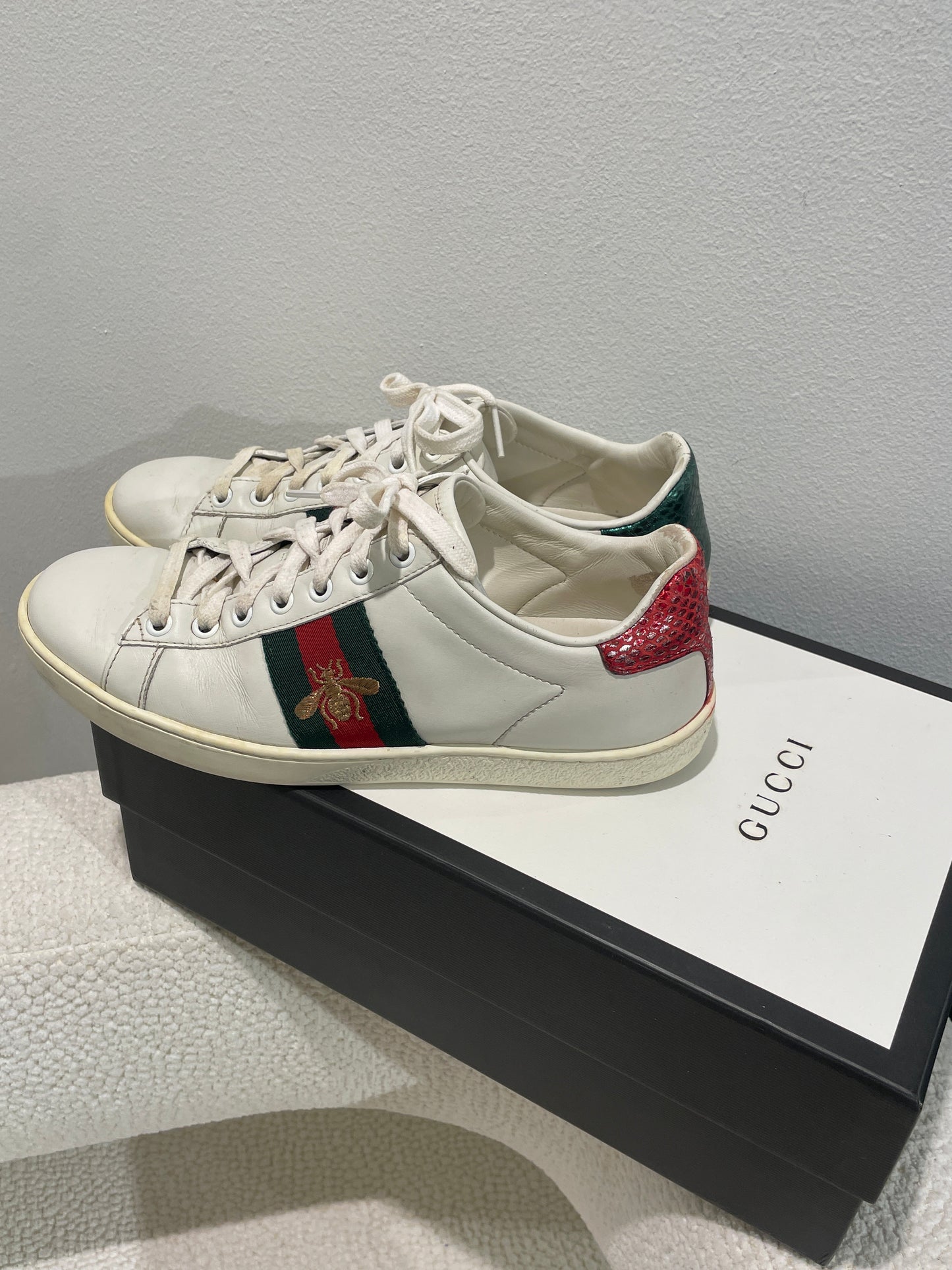 Gucci - Ace Sneakers - w. bee - EU37